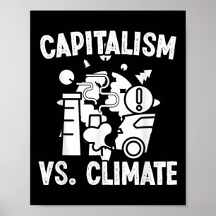 Affiche Capitalisme Et Protection De l'environnement Clima