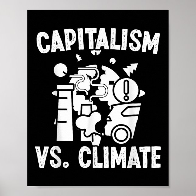 Affiche Capitalisme Et Protection De l'environnement Clima (Devant)