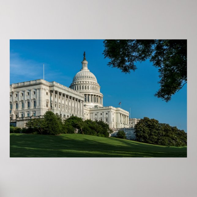 Affiche Capitol Building West View (Devant)