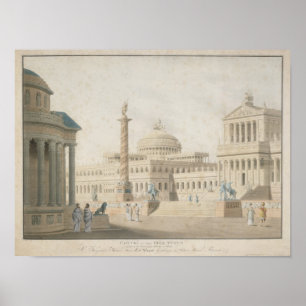 Affiche Capitol, set for 'La clemeza di Tito' par