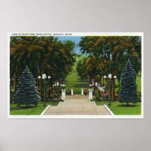 Affiche Capitol Steps Vue du parc national