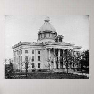 Affiche Capitole d'État de l'Alabama