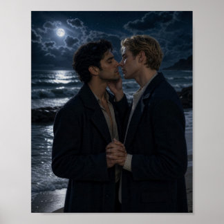 Affiche Capitulation au Clair de Lune | Projet d'Art Gay