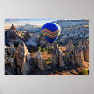 Affiche Cappadoce, Goreme   Ballon à air chaud