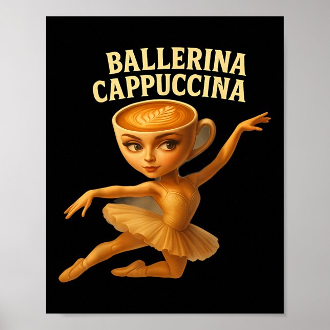 Affiche Cappuccina Ballerina Cappuccino Ballerina Da Amusa (Devant)