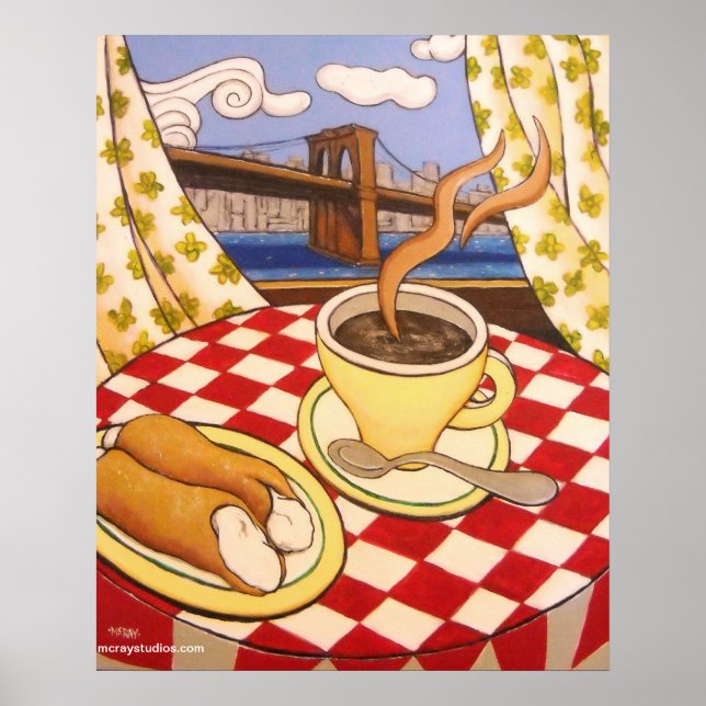 Affiche Cappuccino & Cannoli (Devant)