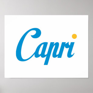 Affiche CAPRI Italie