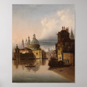 Affiche Capriccio, Venise   Johann Wilhelm Jankowsky