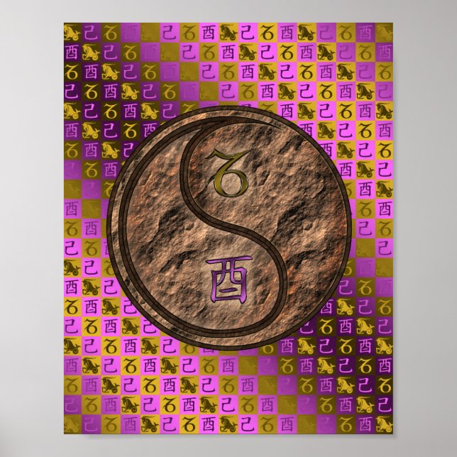 Affiche Capricorne & Earth Rooster (Devant)