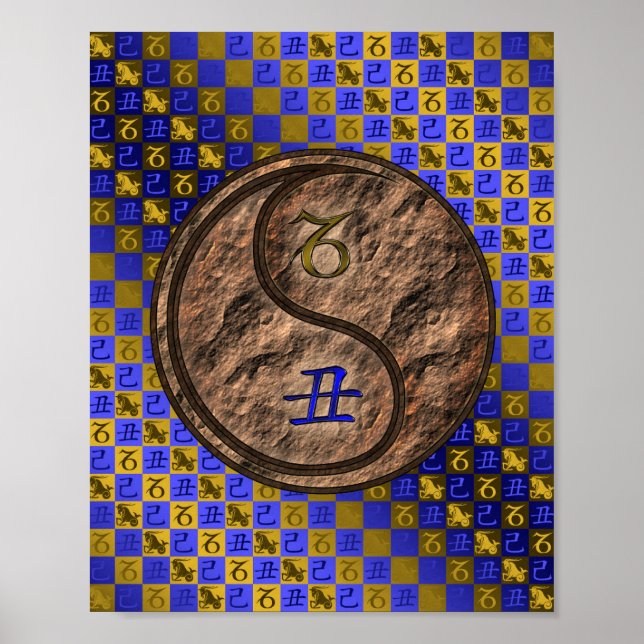 Affiche Capricorne et Ox terrestre (Devant)