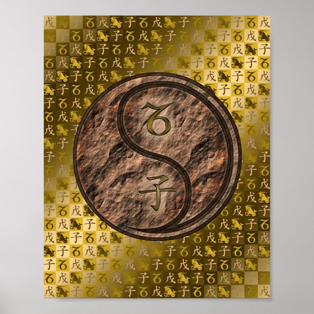 Affiche Capricorne et Rat de la Terre (Devant)