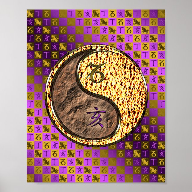 Affiche Capricorne & Fire Boar (Devant)