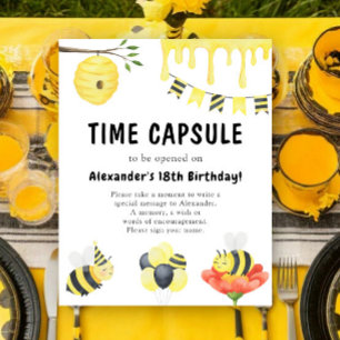 Affiche Capsule temporel de la journée de l'abeille à l'aq