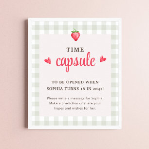 Affiche Capsule Temporel du Premier Anniversaire aux Baies