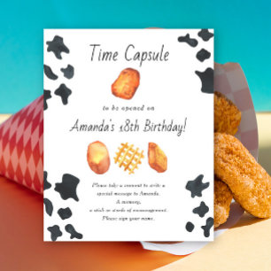 Affiche Capsule temporel Nugget 1er anniversaire genre neu