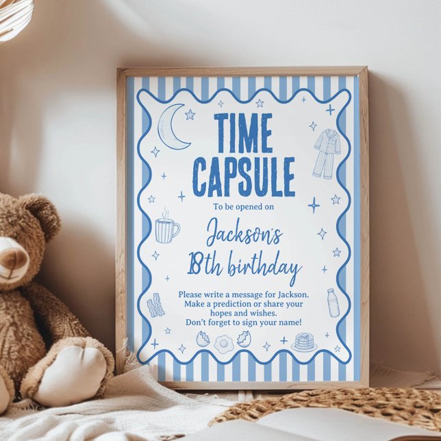 Affiche Capsule Temporelle d'Anniversaire Nous N'Avons Pas (Créateur téléchargé)