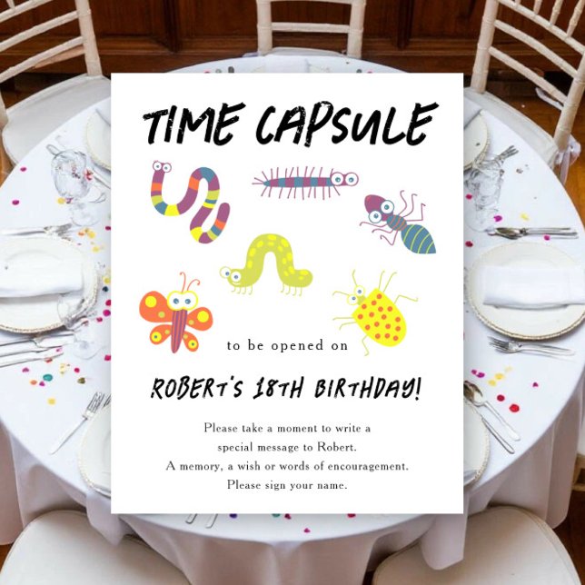 Affiche Capsule temporelle de Bugs pour son 1er anniversai (Créateur téléchargé)
