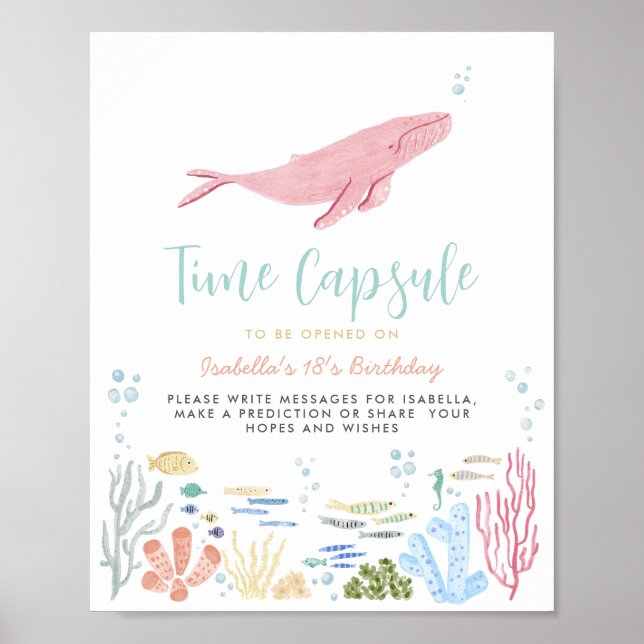 Affiche Capsule Temporelle Sous La Mer (Devant)