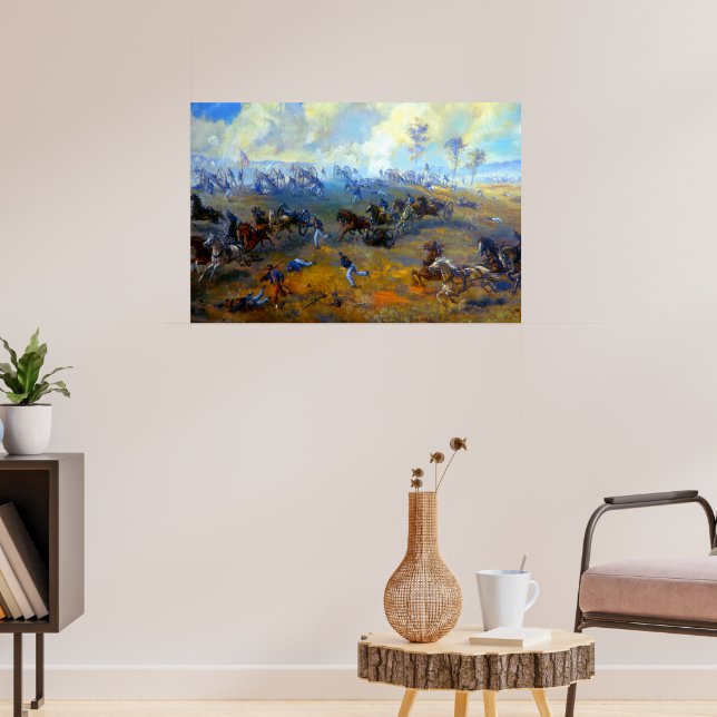 Affiche Capture de la batterie de Ricketts Sidney E. King  (Salon 3)