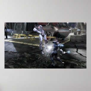 Affiche Capture d'écran : Cyborg vs Nightwing 3