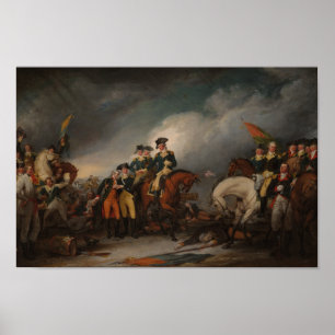 Affiche Capture des Hessiens à Trenton - John Trumbull