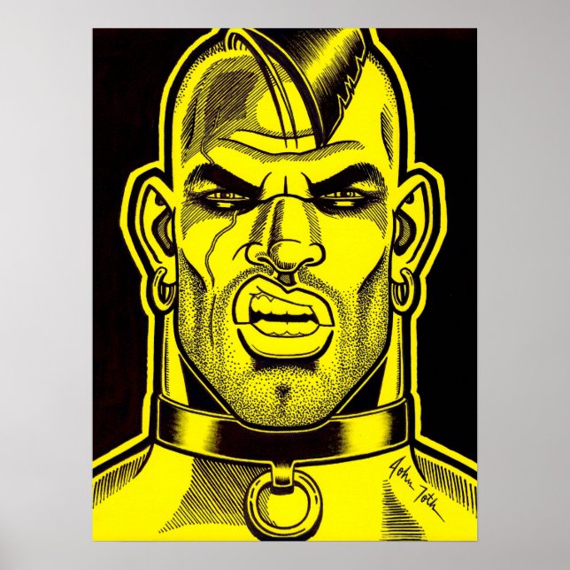 Affiche Capturé et colorisé ! (Devant)