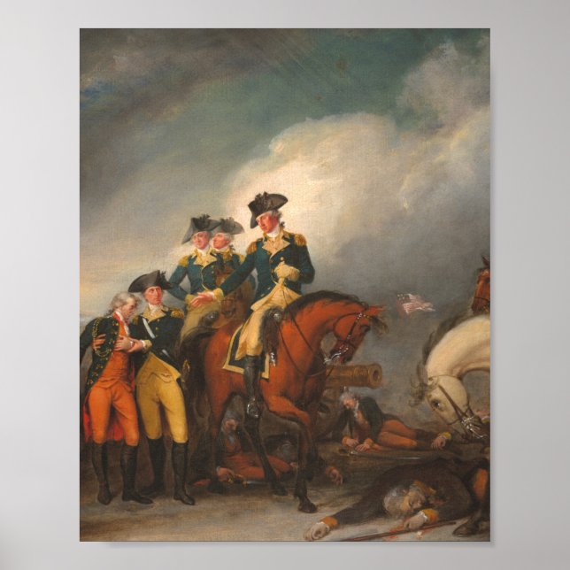 Affiche Capture of The Hessians At Trenton - John Trumbull (Devant)