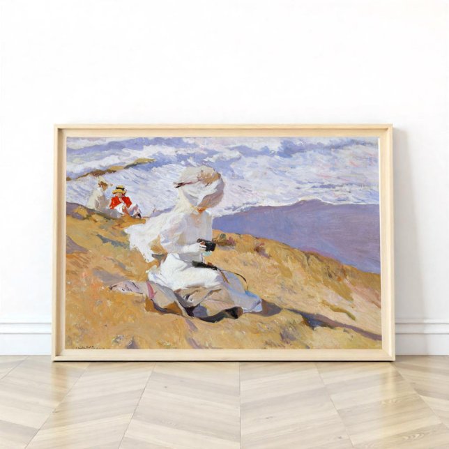 Affiche Capturer le moment, Joaquín Sorolla Art (Créateur téléchargé)