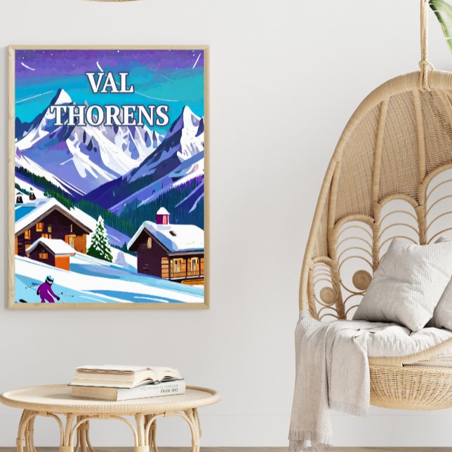 Affiche Capturez la Magie de Val Thorens (Créateur téléchargé)