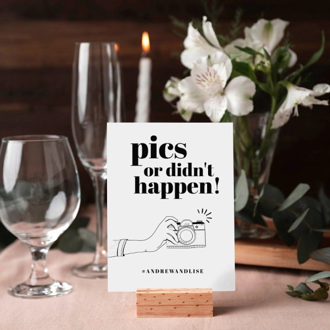 Affiche Capturez Les Photos D'Amour Ou N'Est Pas Arrivé Si (Créateur téléchargé)