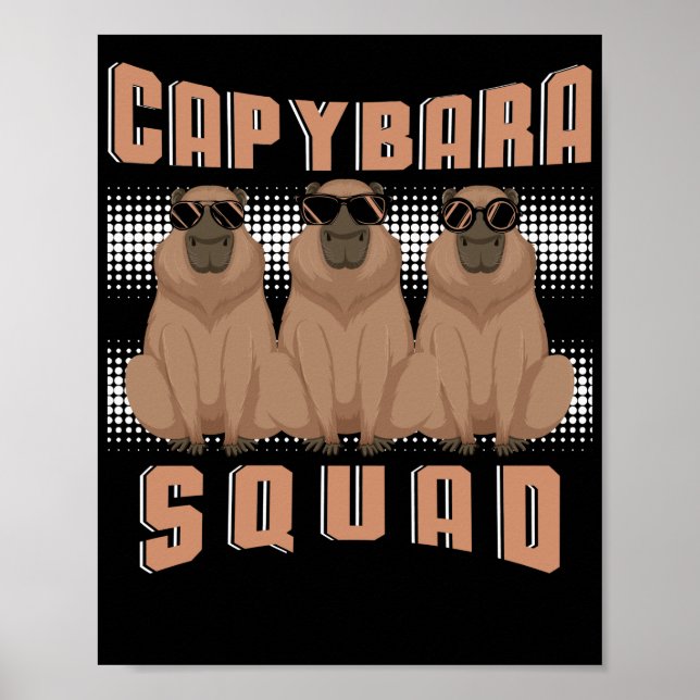 Affiche Capybara (Devant)