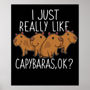 Affiche Capybara Venin