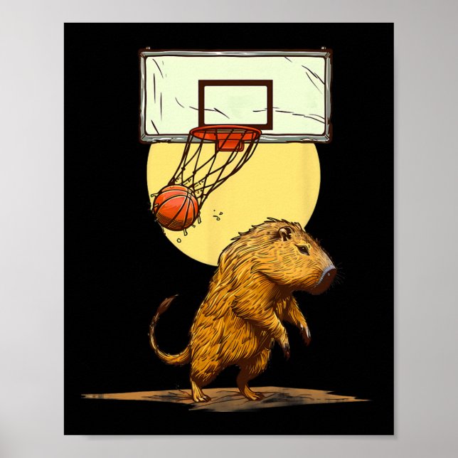 Affiche Capyra Slam Dunk Bll Lecteur Sketter Lover (Devant)