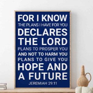 Affiche Car Je Connais Les Plans Que J'Ai Pour Vous, Jérém