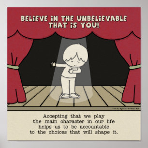 Affiche Caractère principal