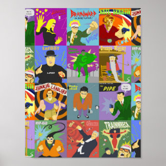 Affiche Caractères Brainwarp #1 - Imprimer