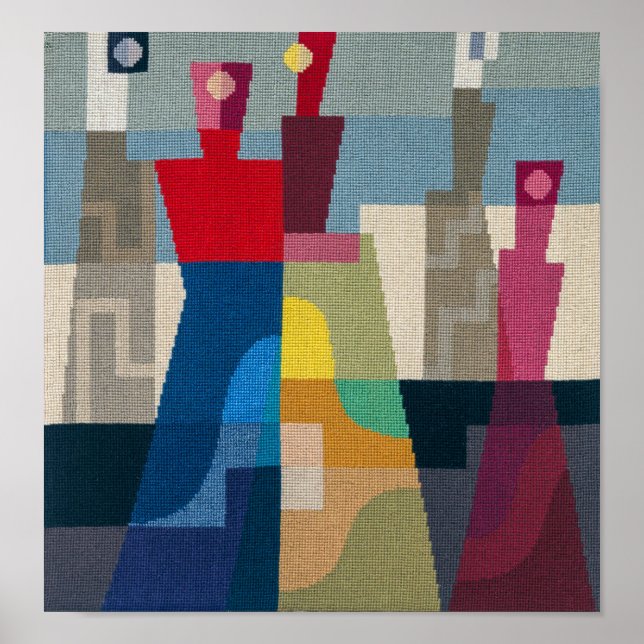 Affiche Caractères | Sophie Taeuber-Arp | (Devant)