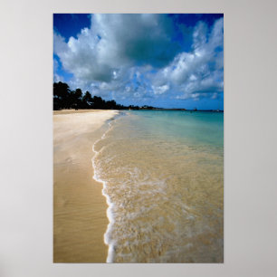Affiche Caraïbes, îles Sous-le-Vent, Antigua, Dickenson