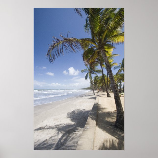 Affiche Caraïbes - Trinidad - Manzanilla Beach sur (Devant)