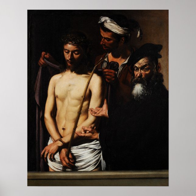 Affiche Caravage - Ecce Homo (Devant)