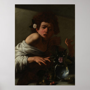 Affiche Caravage - Garçon mordu par un lézard