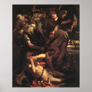 Affiche Caravaggio La Conversion De Saint Paul