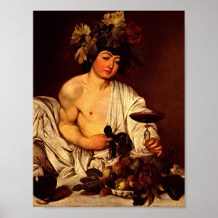 Affiche Caravaggio - Le Bacchus des adolescents