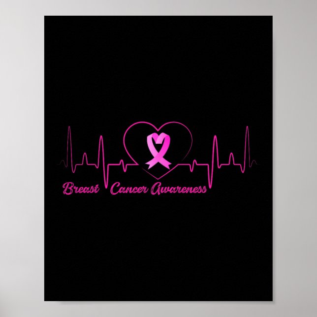 Affiche Carburant à coeur Conscience du cancer du sein Rub (Devant)