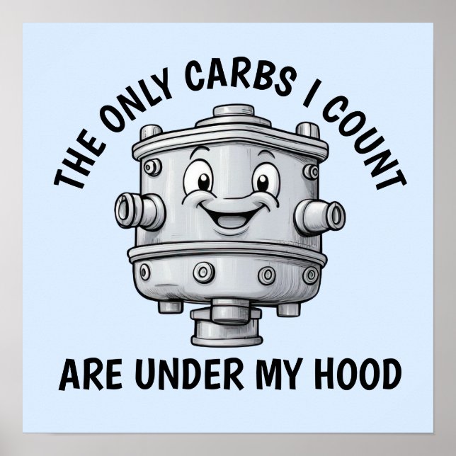 Affiche Carburateur (Devant)