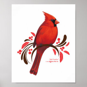 Affiche Cardinal masculin
