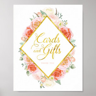 Affiche Cards and Gifts Sign (8x10)