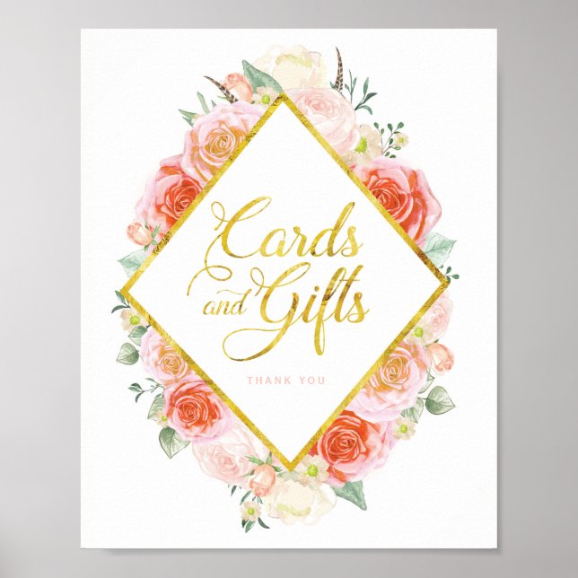 Affiche Cards and Gifts Sign (8x10) (Devant)