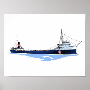 Affiche cargo des Grands Lacs Algosoo (1)