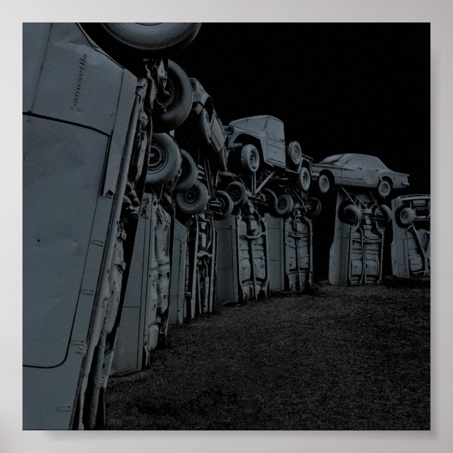 Affiche carhenge (Devant)